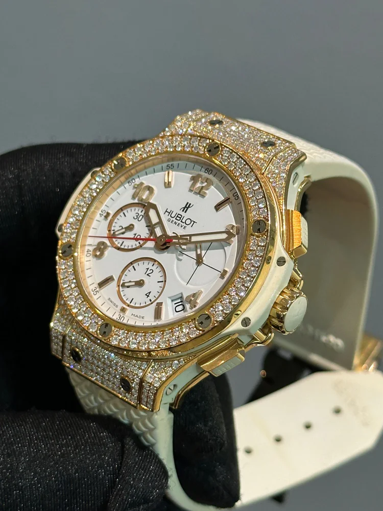 Hublot Big Bang 41 mm  Porto Cervo Pave Diamonds 341.PE.230.RW.174